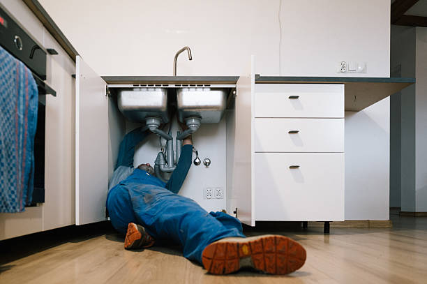 Professional Drain Cleaning technician working in Margarettsville, NC